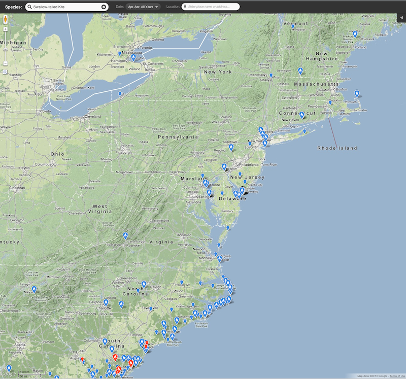 Amended 14 April 2013 – Upper Midwest and Northeast – Swallow-tailed ...