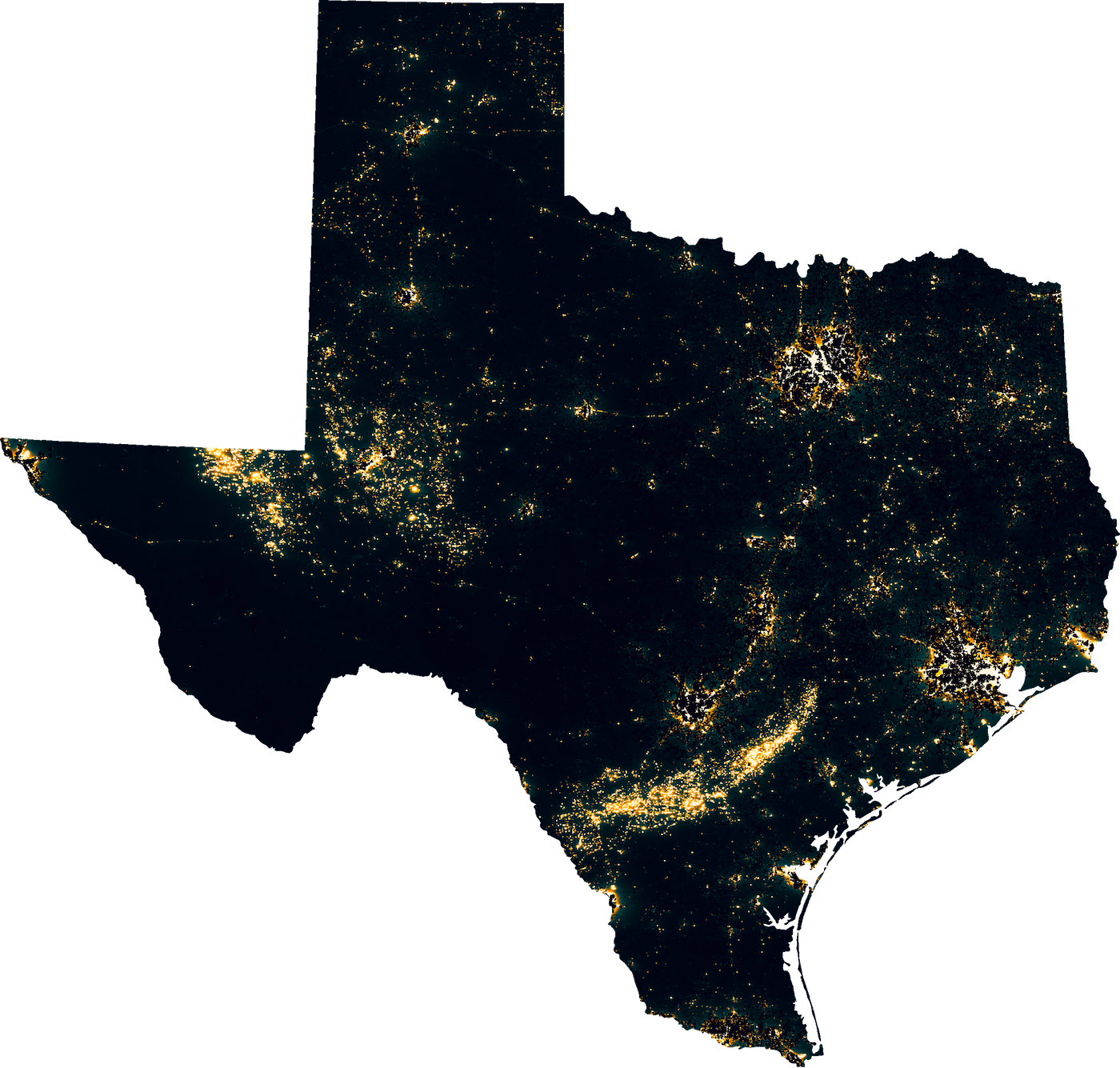 Tim Wallace, Light Pollution Controlled for Population, Texas
